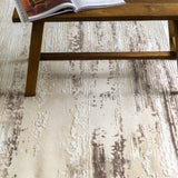 Azure Fade Abstract Rug