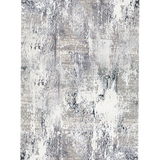 Azure Subtle Brushstrokes Abstract Rug