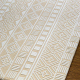 Azure Ethnic Diamond Vintage Rug