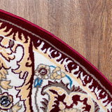 Classic Floral Swirl Medallion Rug