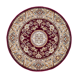 Classic Floral Swirl Medallion Rug