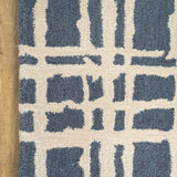 Wool Hand Tufted Modern Checkered Rug