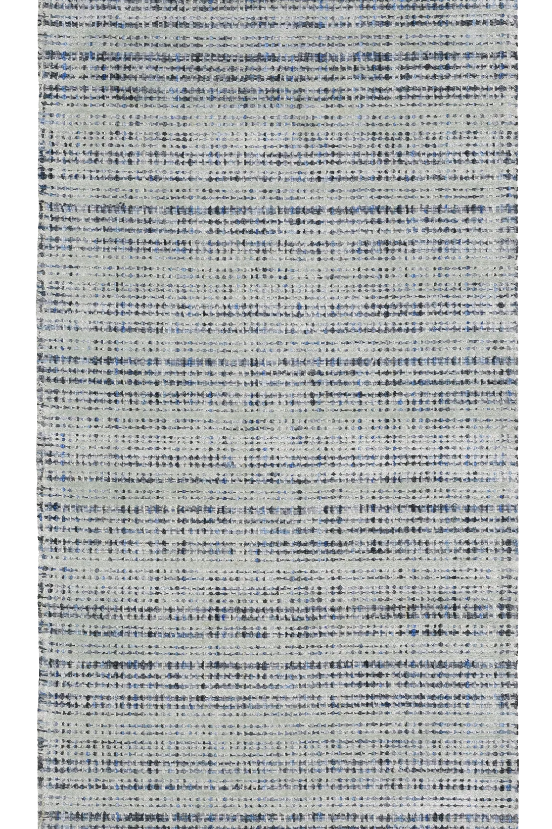 Hugo Striped Viscose Blend Modern Rug