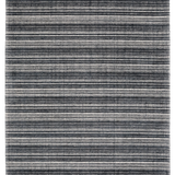 Hugo Striped Viscose Blend Modern Rug