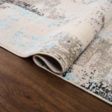Cascade Strained Abstract Rug