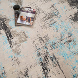 Cascade Strained Abstract Rug