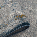 Ambrose Abstract Fade Bordered Rug