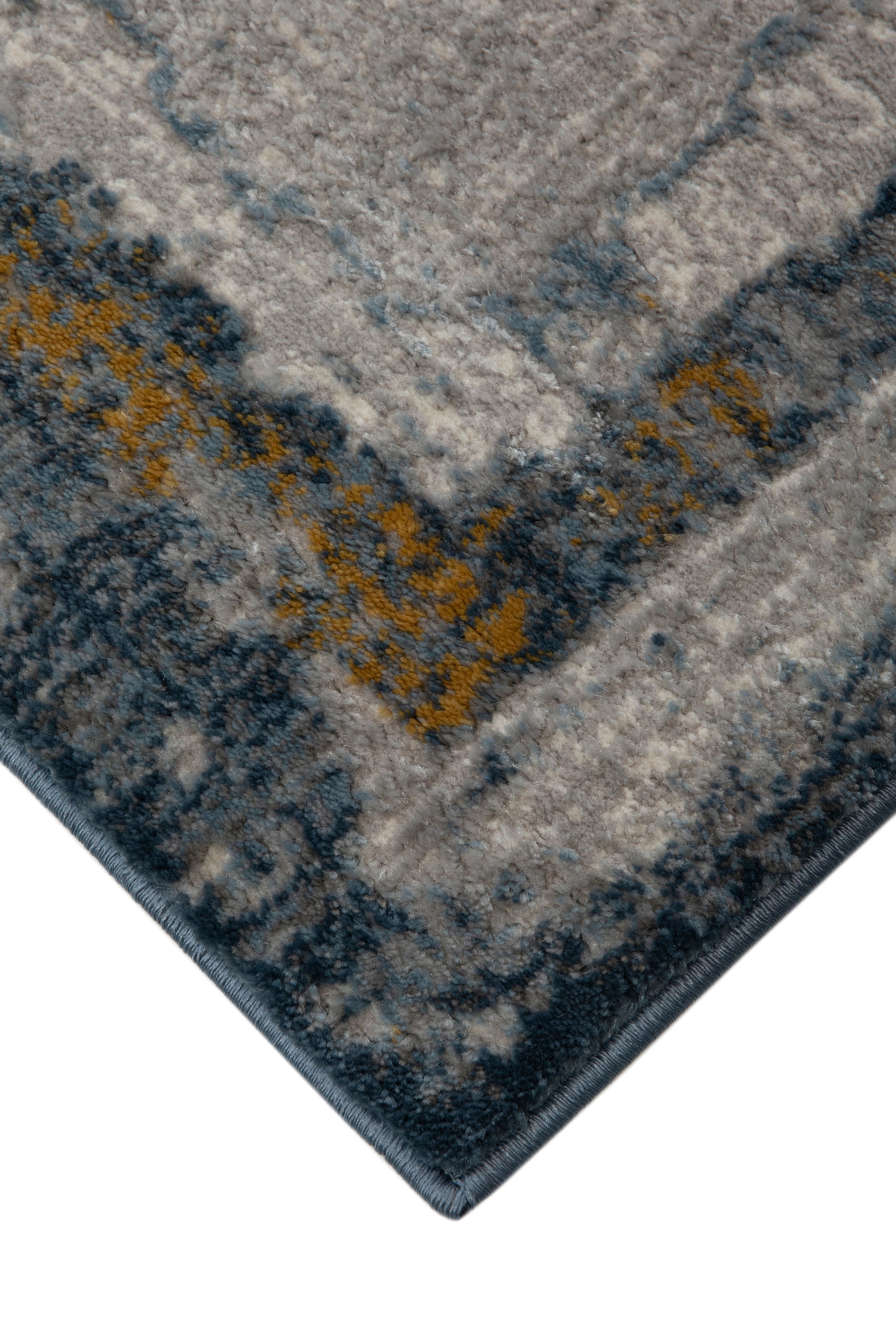 Ambrose Abstract Fade Bordered Rug