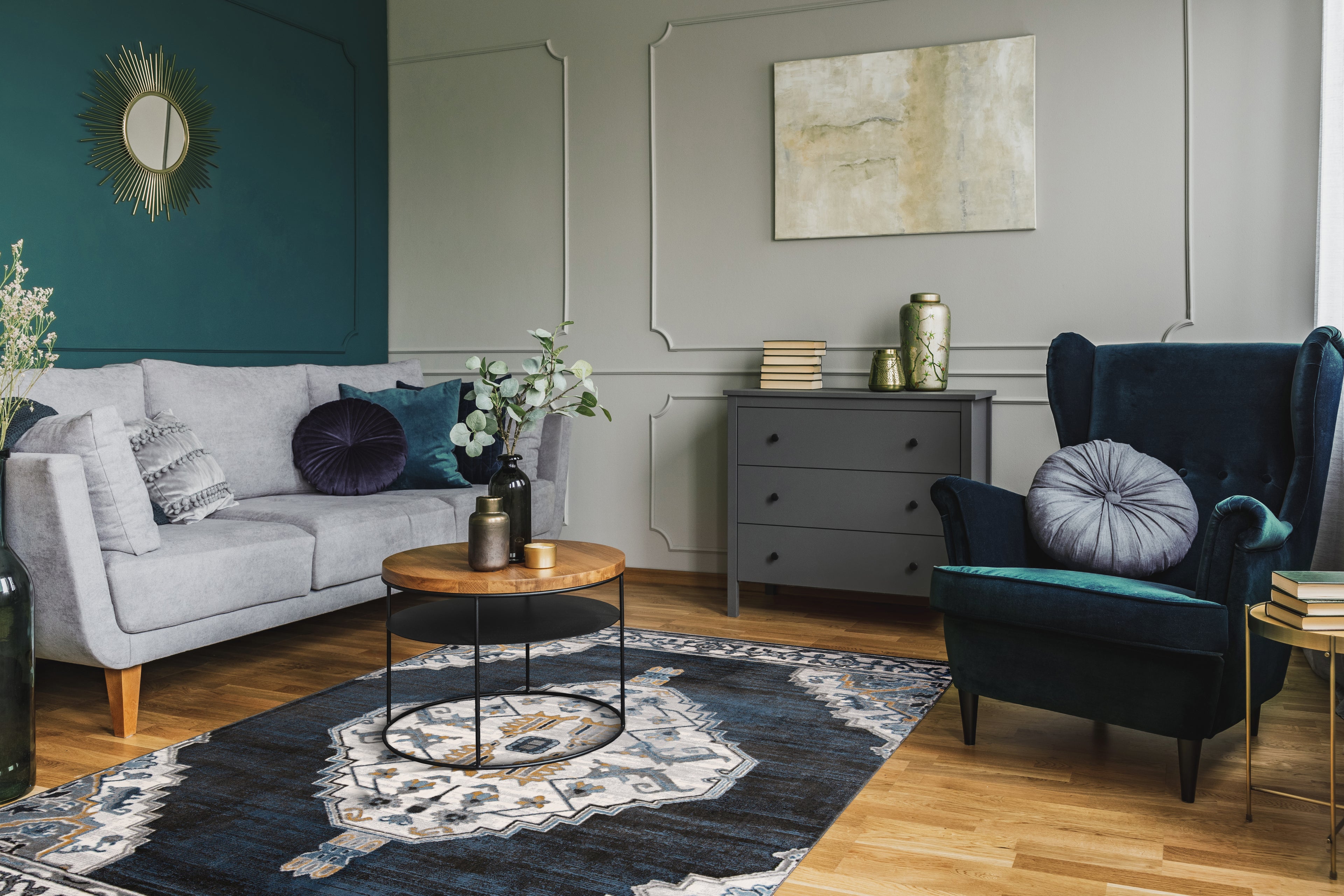 Ambrose Vintage Medallion Rug