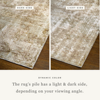 Calais Faded Abstract Rug