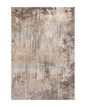 Neutral beige textured area rug with subtle striped pattern throughout