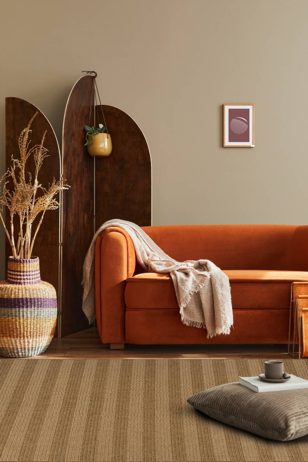 Rocca Lined Weave Sisal Indoor-Outdoor Rug