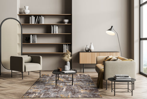 Aspendo Abstract Patch Rug