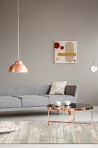 Emery Subtle Medallion Abstract Rug