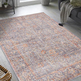Rosé Fade Border Vintage Rug