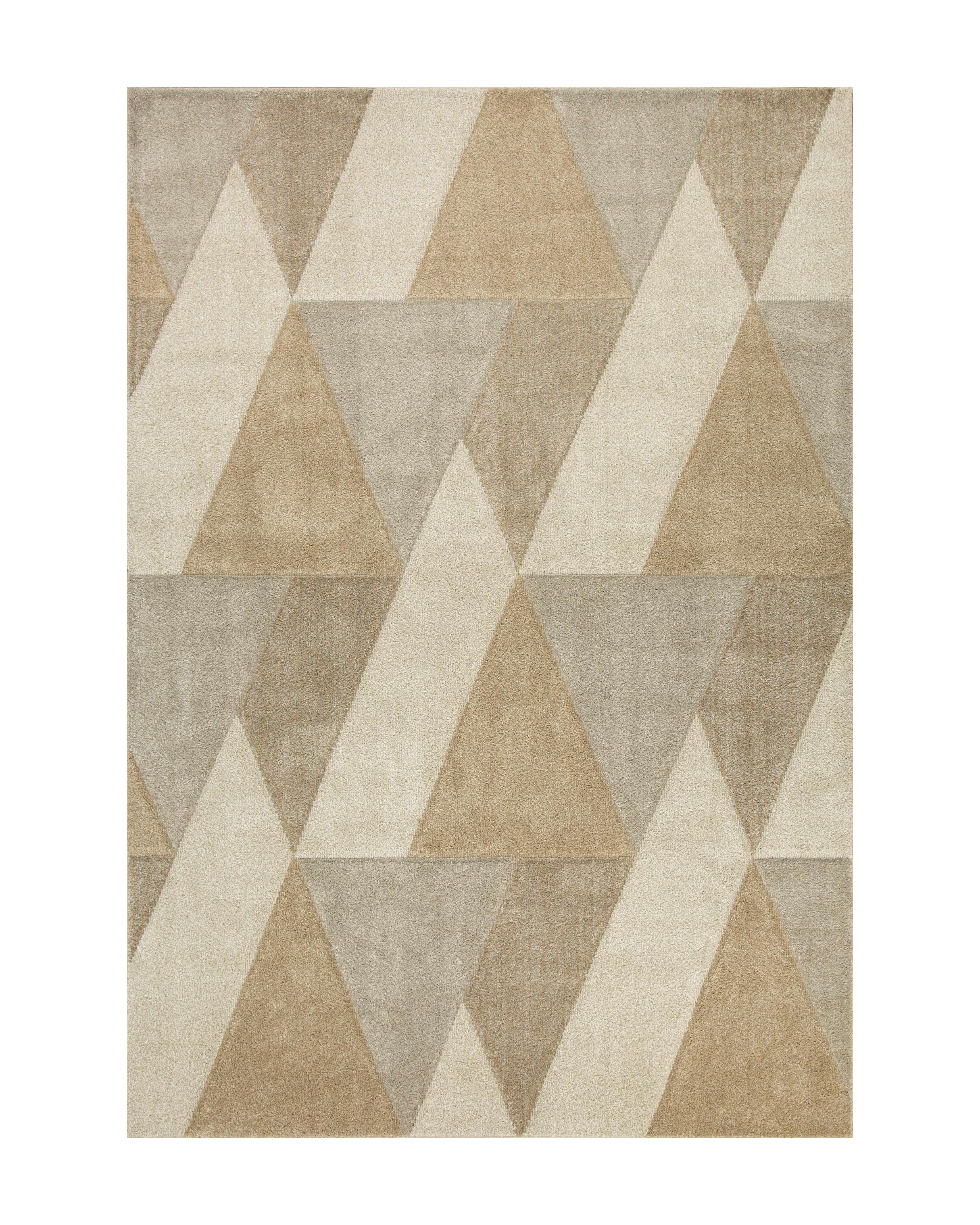 Dyna Triangle Geometric Rug