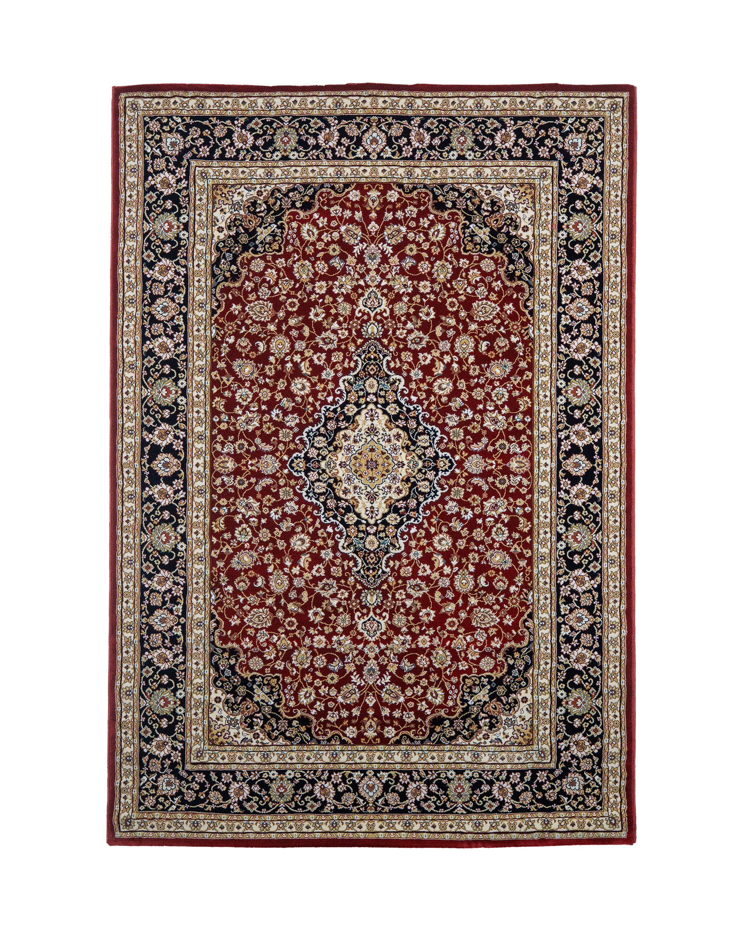 Gavino Bordered Medallion Rug
