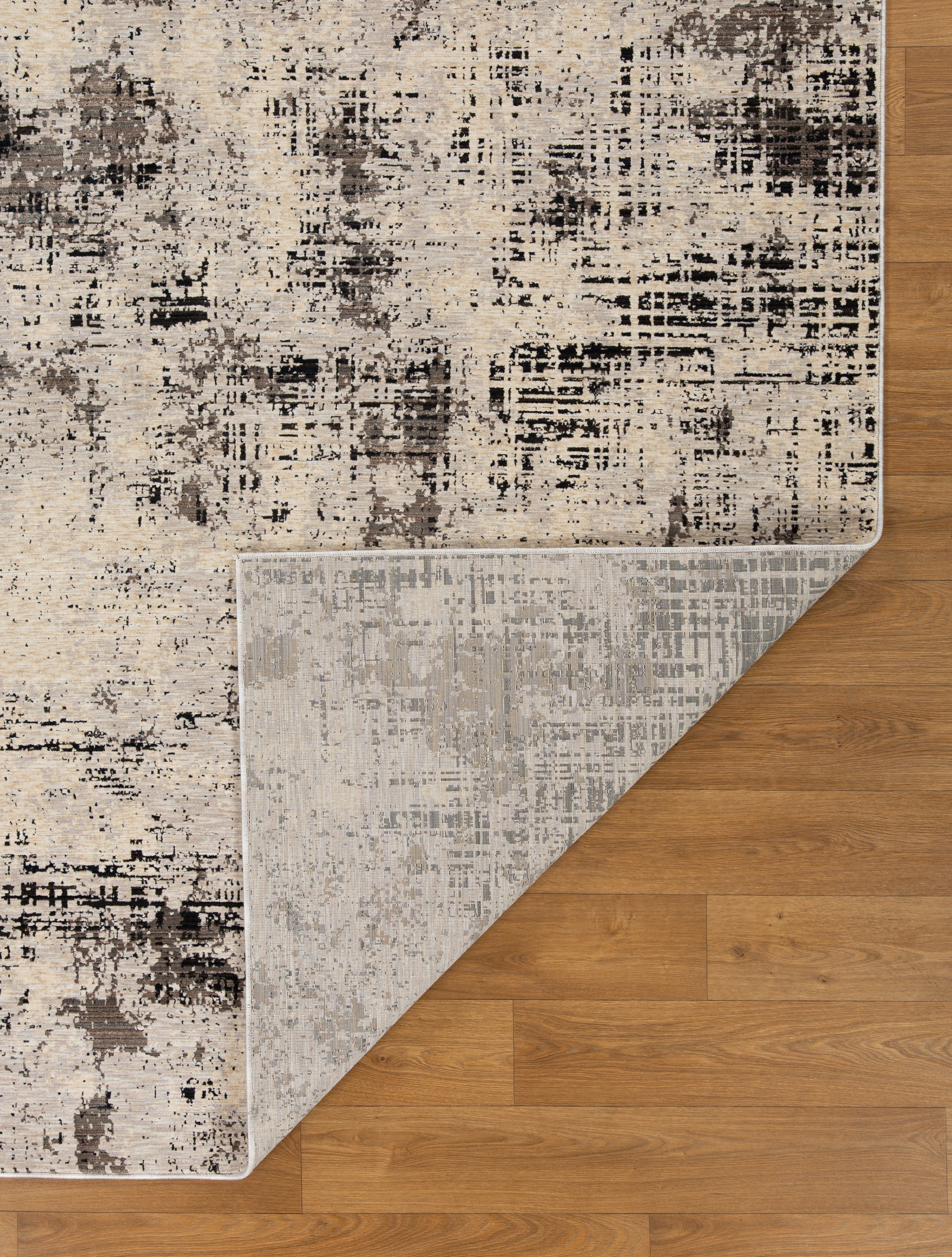 Nebula Abstract Lined Rug