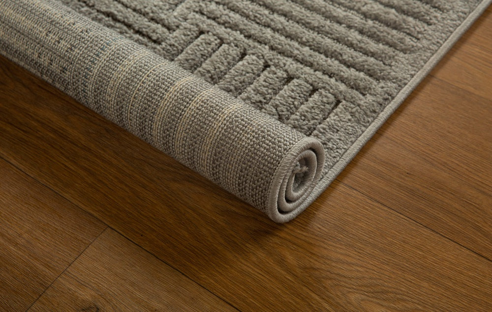 Kiara Checkered Textured Rug