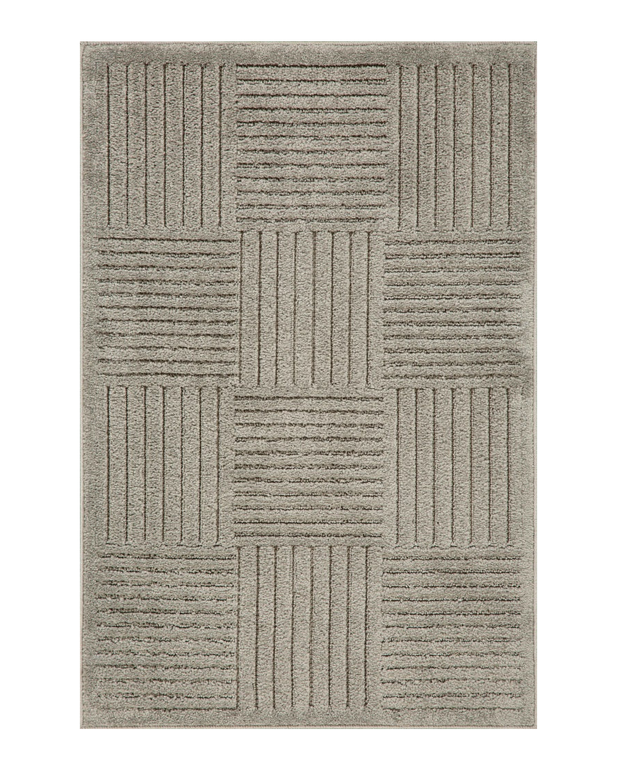 Kiara Checkered Textured Rug