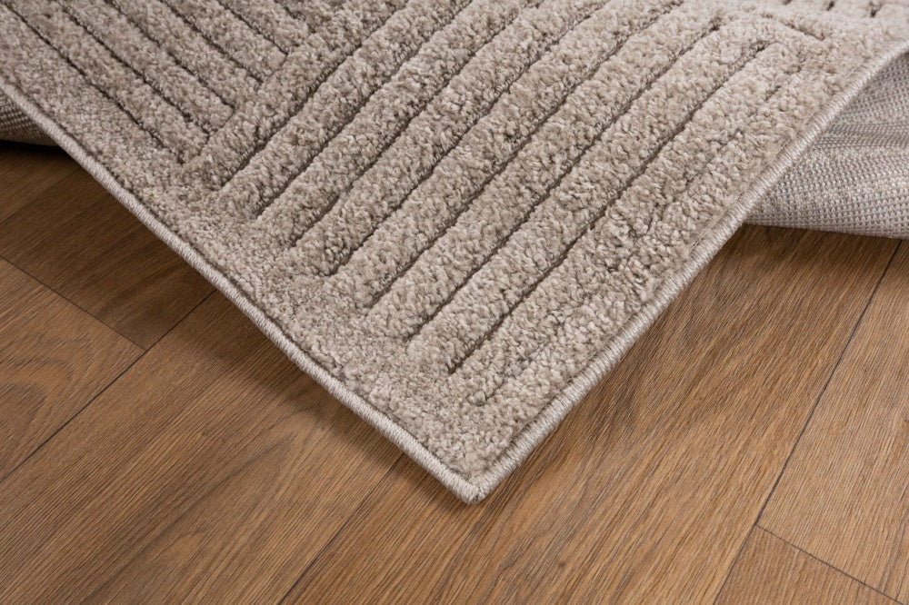Kiara Checkered Textured Rug
