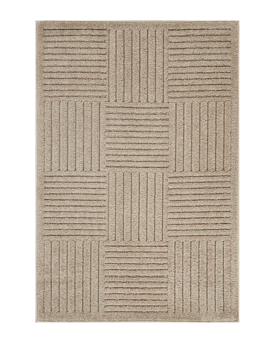 Kiara Checkered Textured Rug