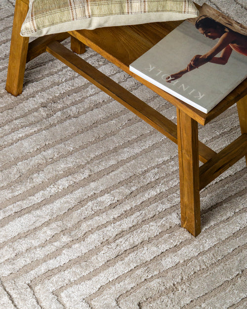 Ascent Geometric Lined Rug