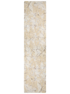 Azure Abstract Marbled Rug