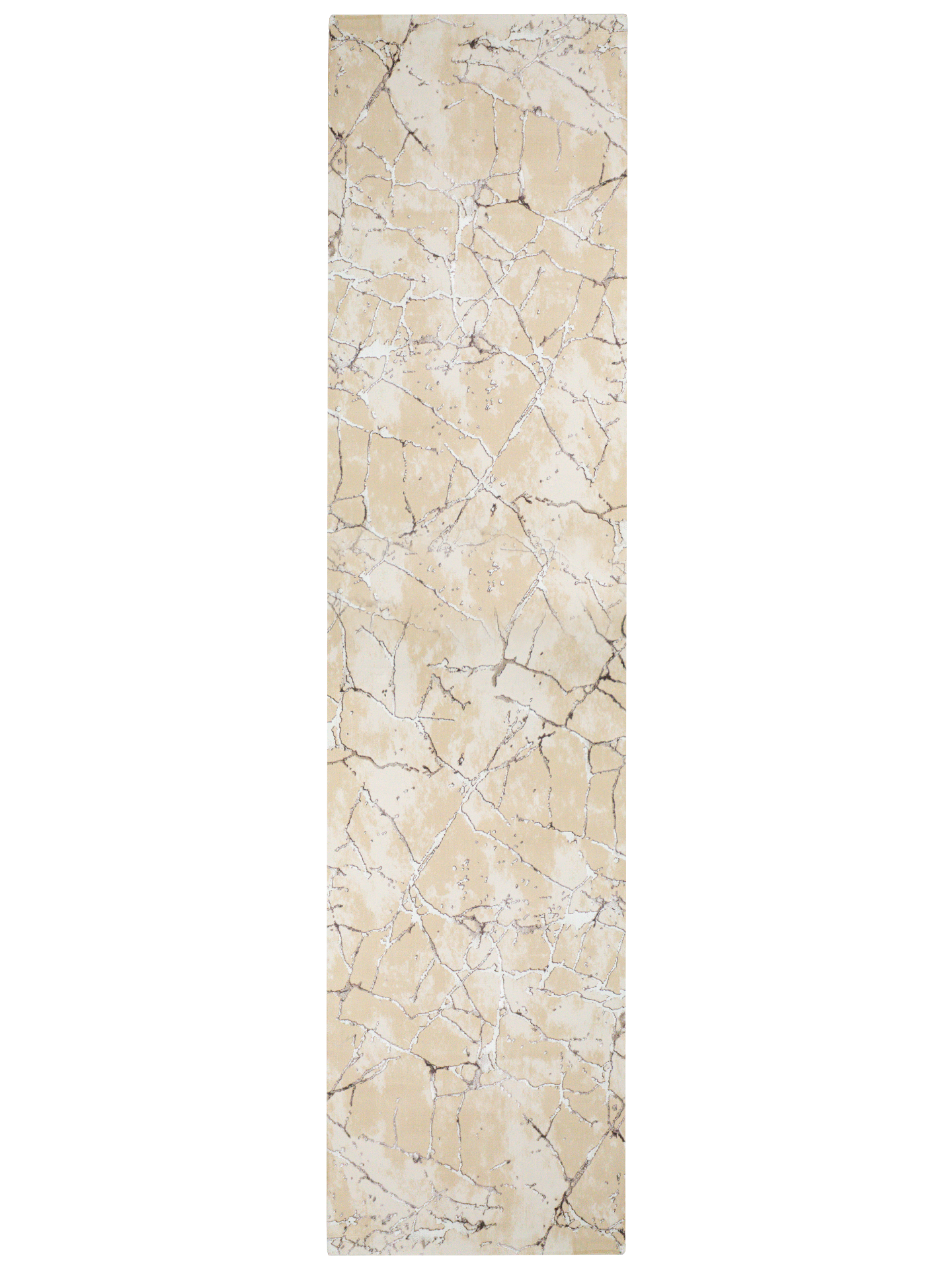 Azure Abstract Marbled Rug