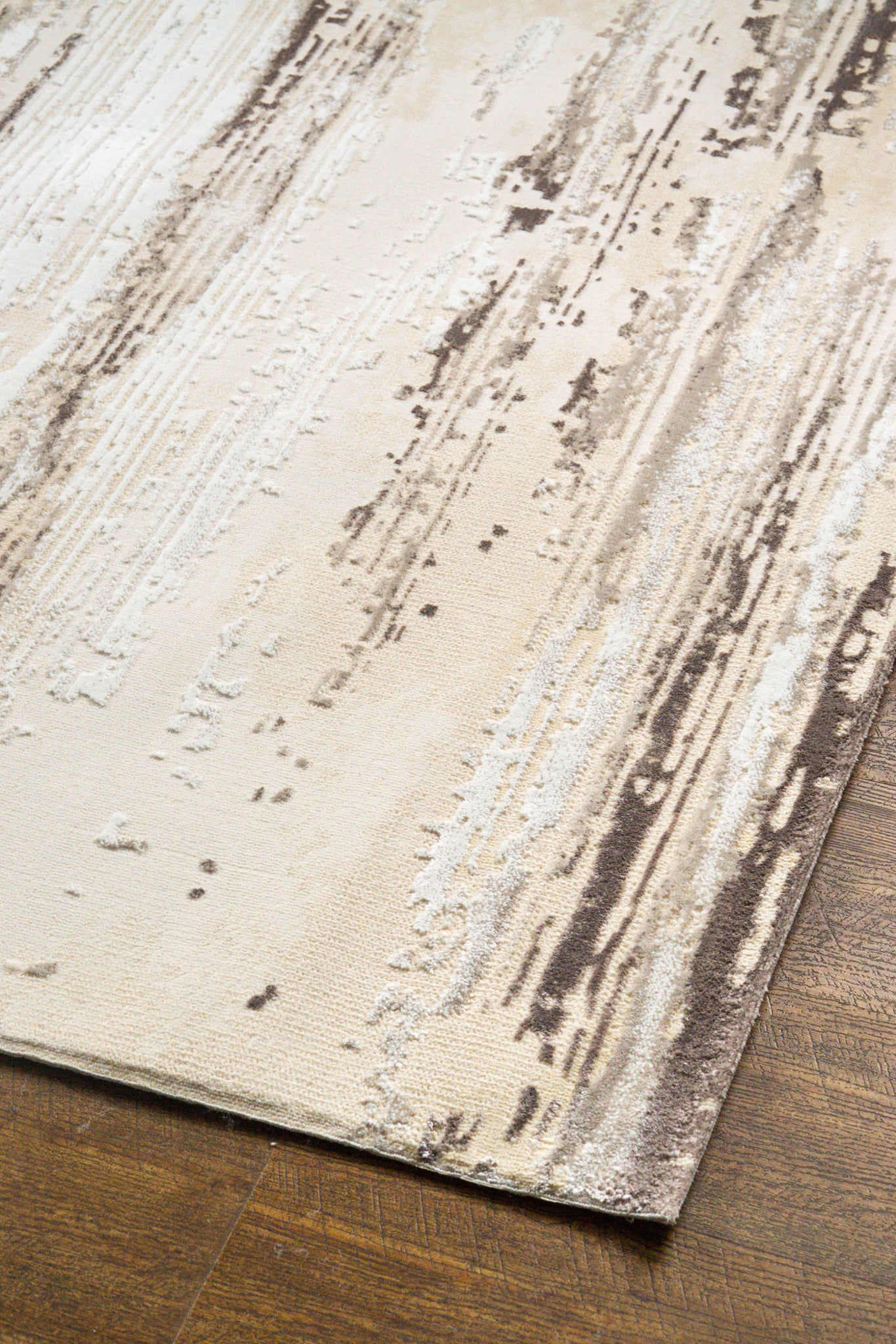 Azure Fade Abstract Rug