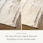 Azure Fade Abstract Rug