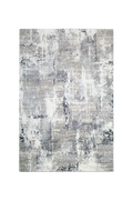 Azure Subtle Brushstrokes Abstract Rug