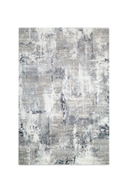 Azure Subtle Brushstrokes Abstract Rug