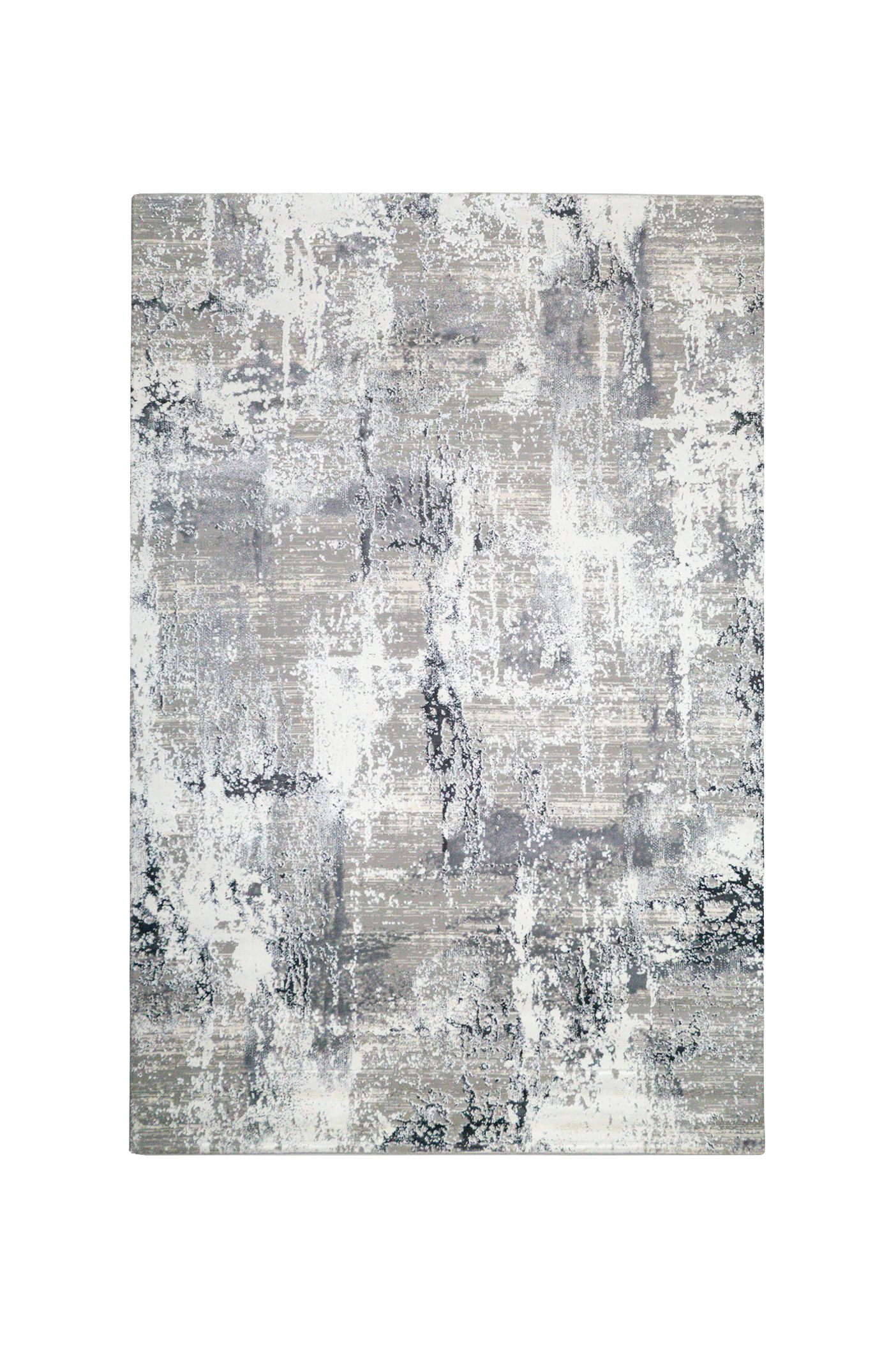 Azure Subtle Brushstrokes Abstract Rug