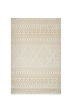 Azure Ethnic Diamond Vintage Rug