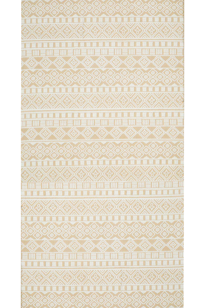 Azure Ethnic Diamond Vintage Rug