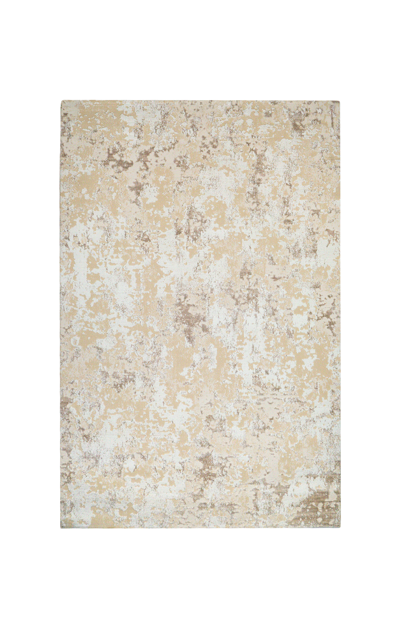 Azure Mottled Abstract Rug