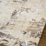 Azure Muted Abstract Rug
