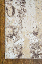 Azure Muted Abstract Rug