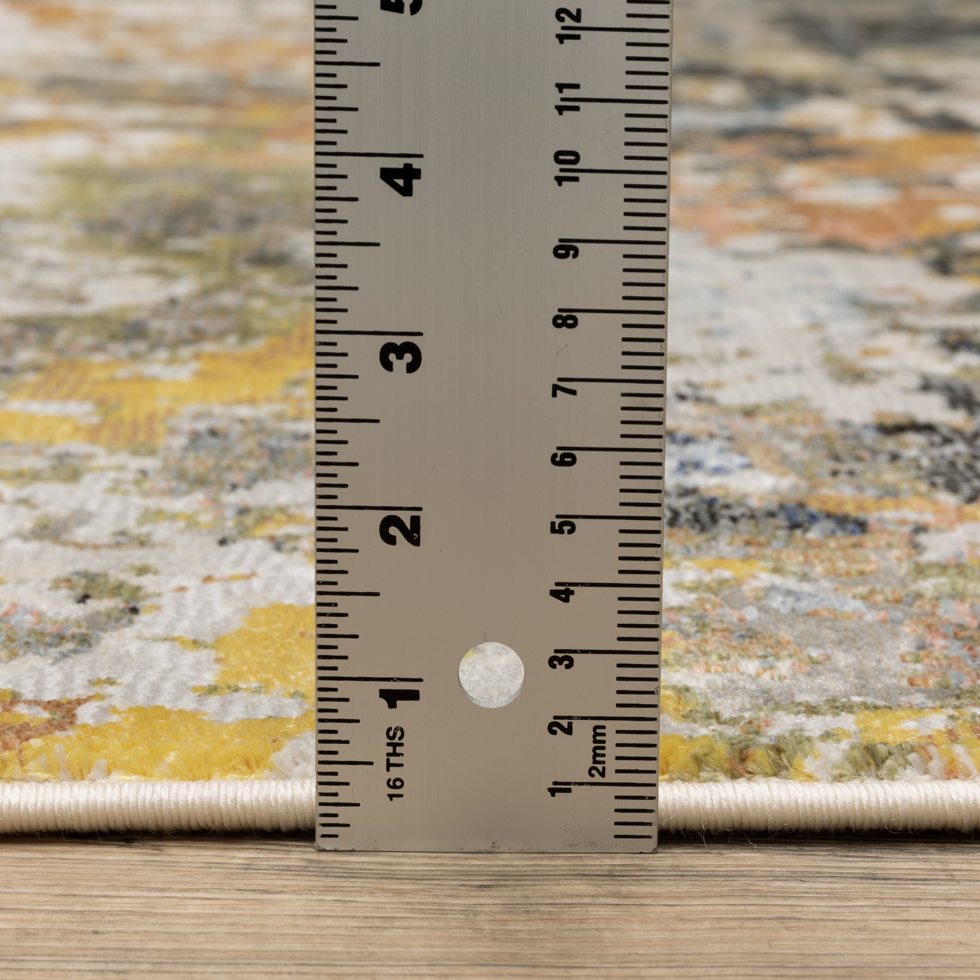 Cirque Ember Splash Abstract Rug