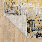 Cirque Golden Mist Abstract Rug