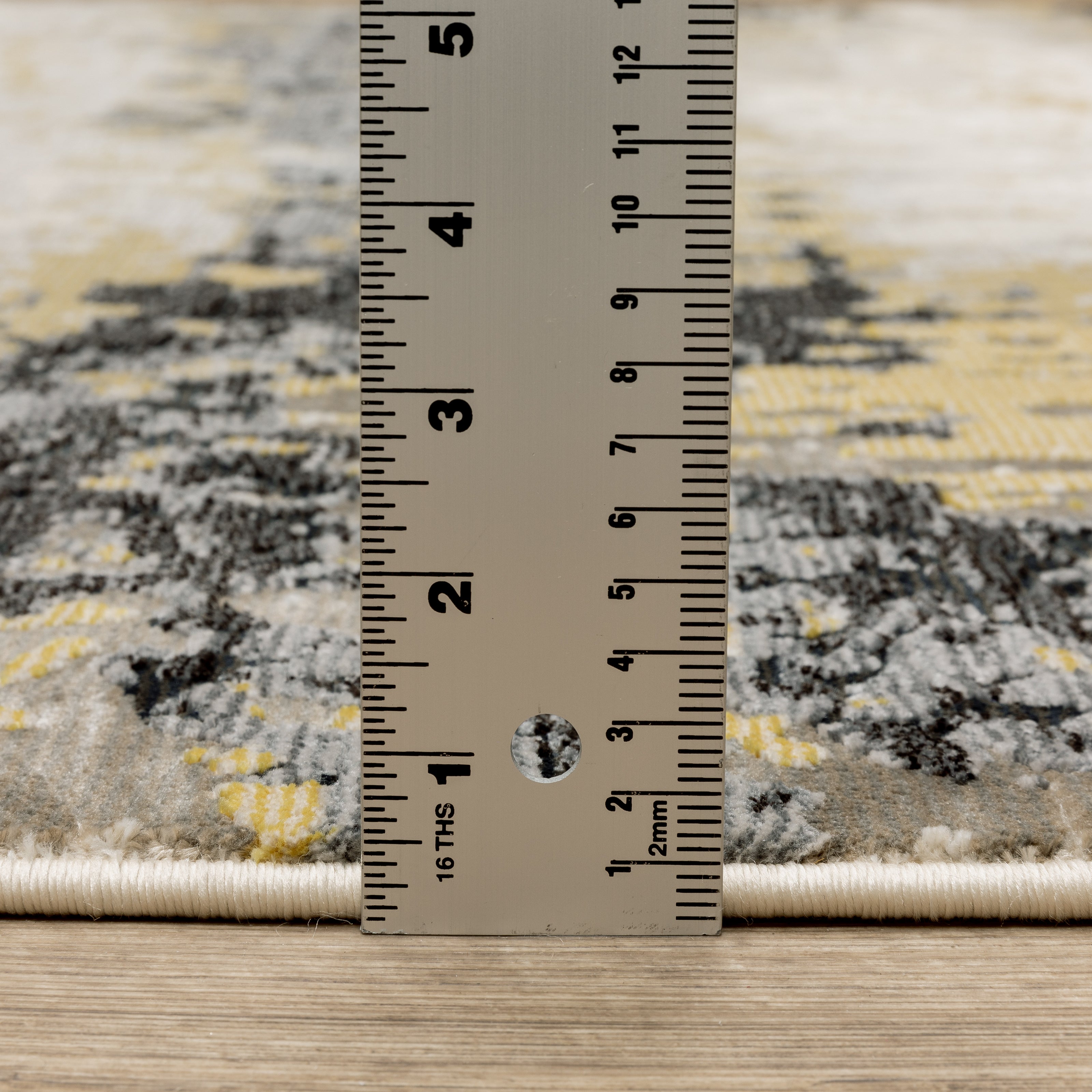 Cirque Golden Mist Abstract Rug