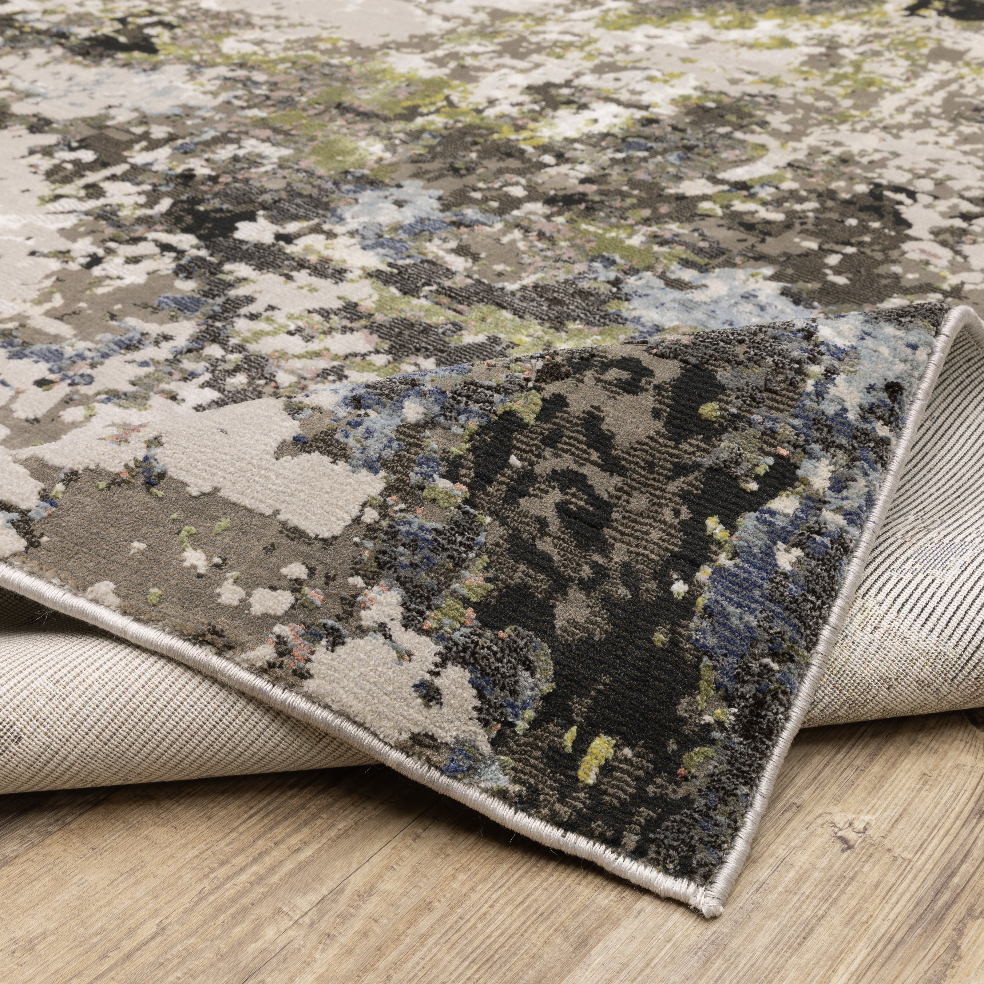 Cirque Mottled Abstract Rug