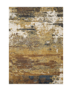 Cirque Rustic Terra Abstract Rug