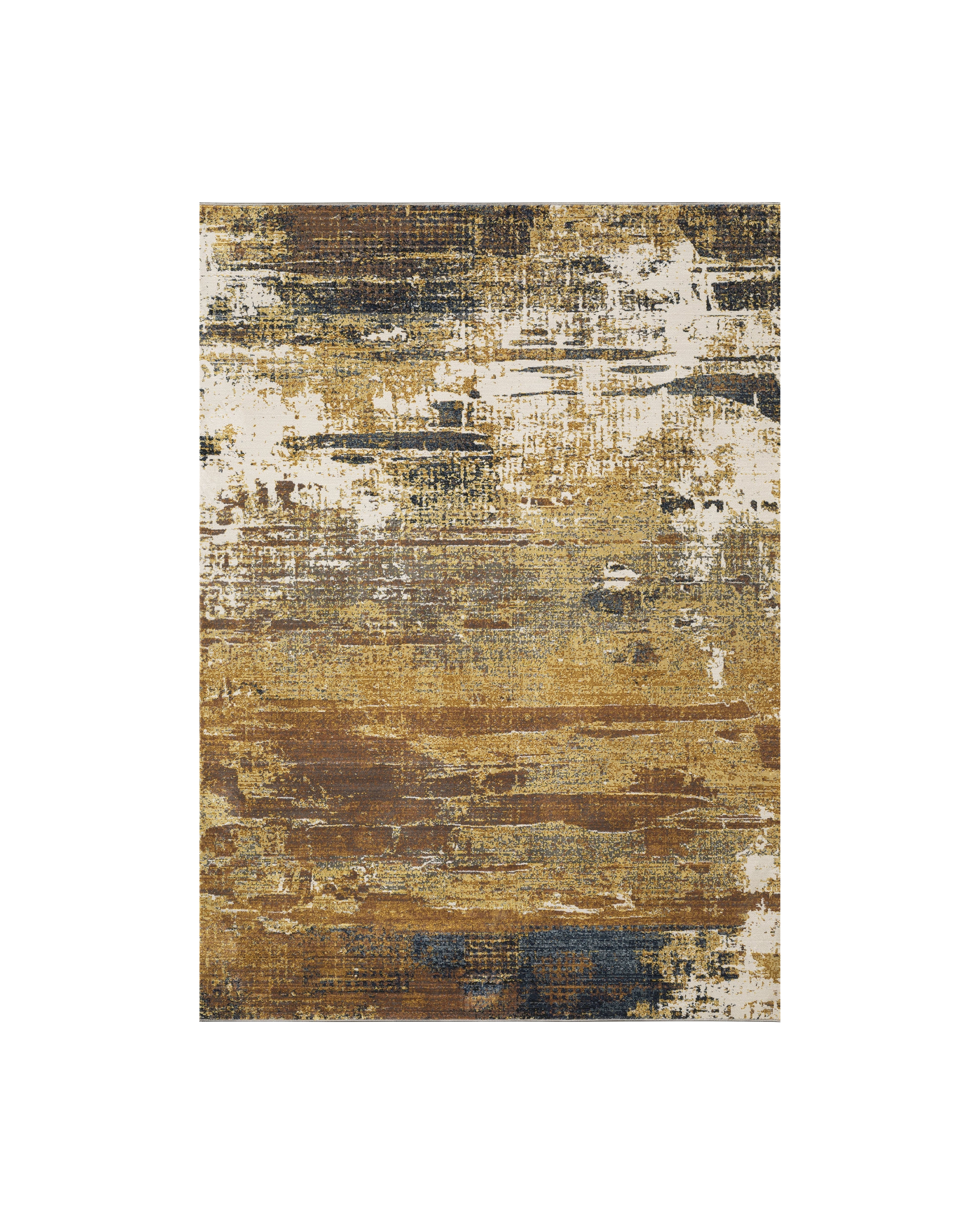 Cirque Rustic Terra Abstract Rug