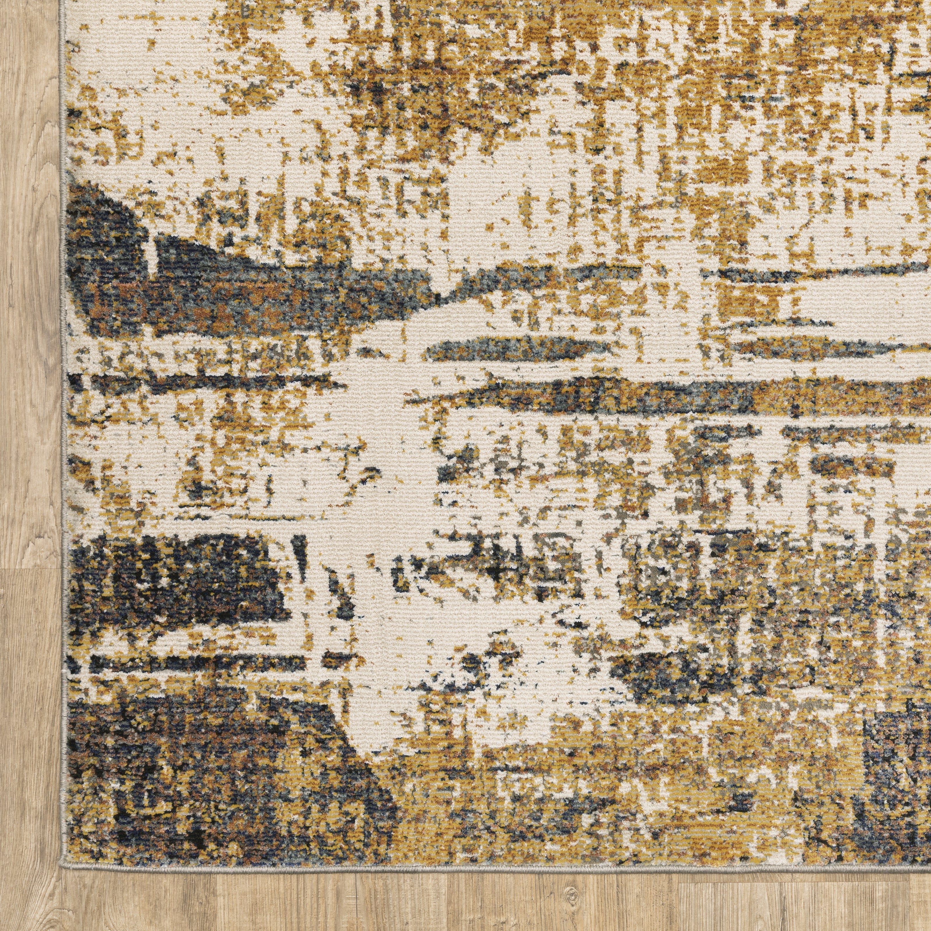 Cirque Rustic Terra Abstract Rug