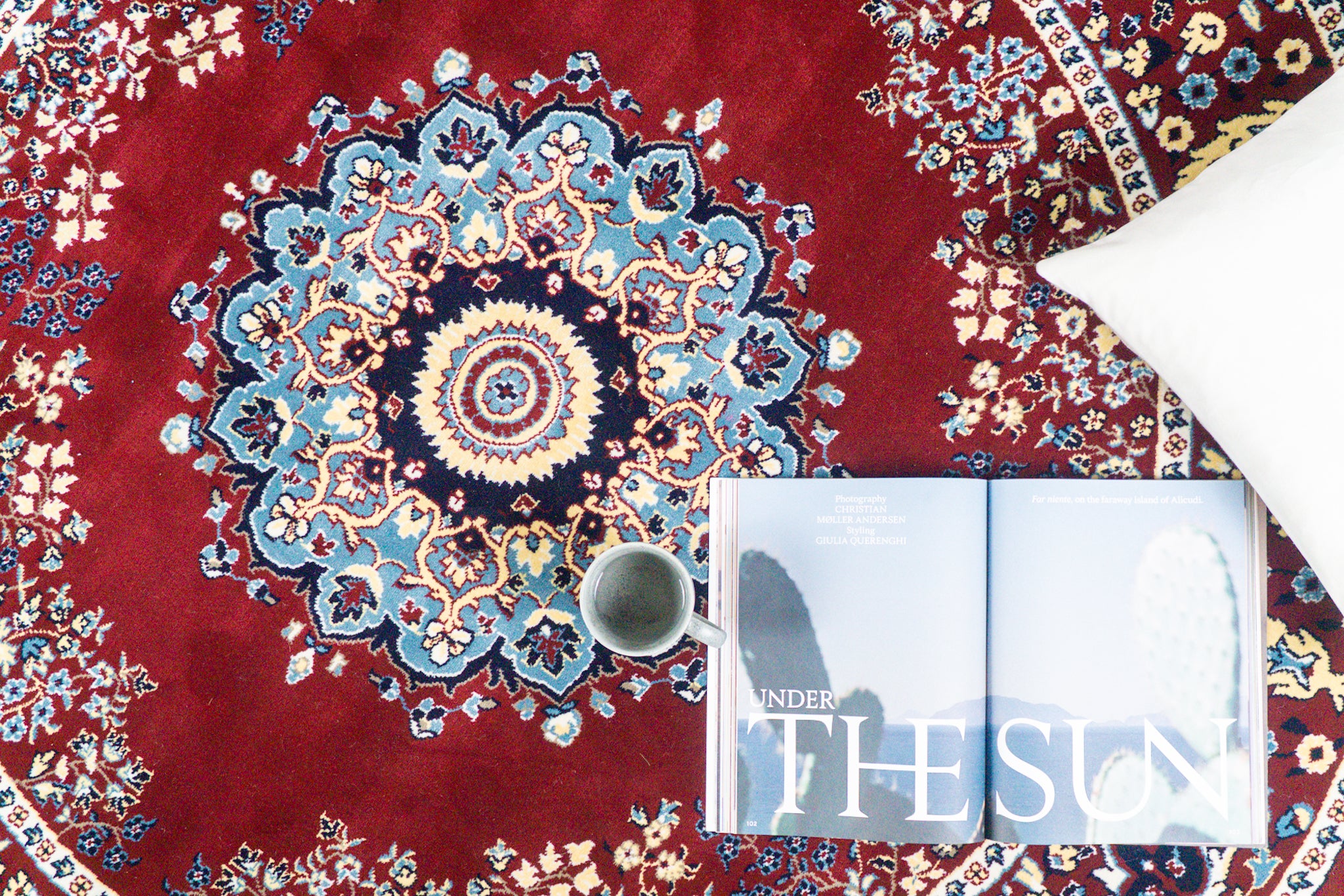 Classic Diamond Medallion Rug