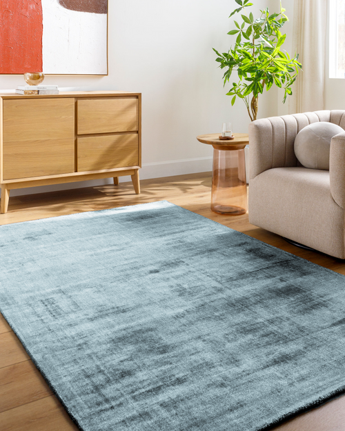 Amara Viscose Solid Rug