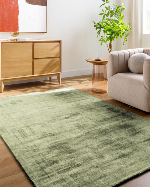 Amara Viscose Solid Rug