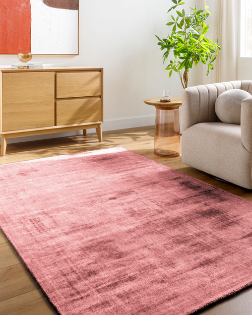 Amara Viscose Solid Rug